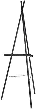 Deco 79 Black Floor Easel 22x24x67