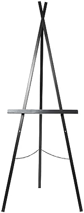 Deco 79 Black Floor Easel 22x24x67