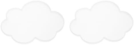 Uxcell 2 Pcs Cloud Medium Coaster Silicone Resin Mould