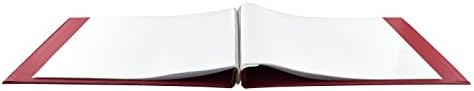 MCS 10-Page Glitter Scrapbook Album Red Wine