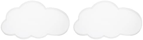 Uxcell 2 Pcs Cloud Large Coaster Resin Silicone Mold