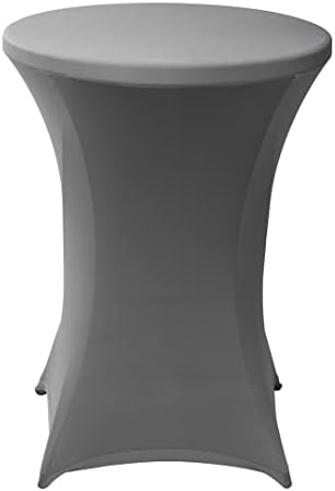 Restaurantware Round Table Cover 32x43 Inch Spandex and Polyester