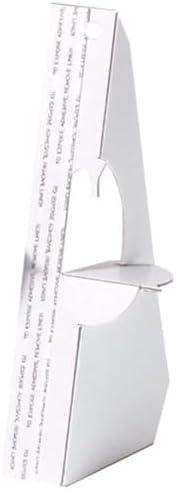 Lineco White Single-Wing 7 Inch Self-Stick Chipboard Easel Backs 5 Pkg