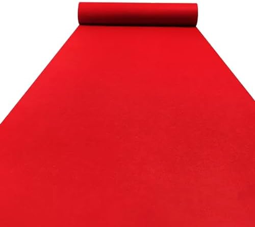 2mm Red Aisle Runner Carpet for Weddings and Events