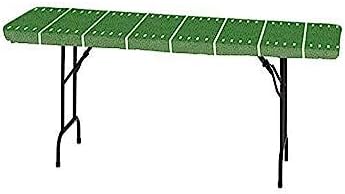 Football Field Print Stay Put Tablecover 30x96