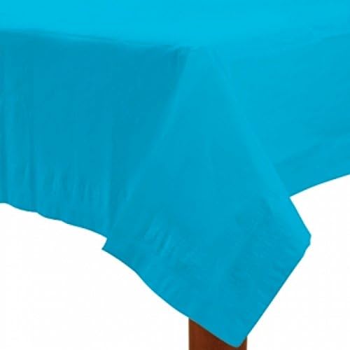 Amscan 3-Ply Paper Silver Table Cover 54x108