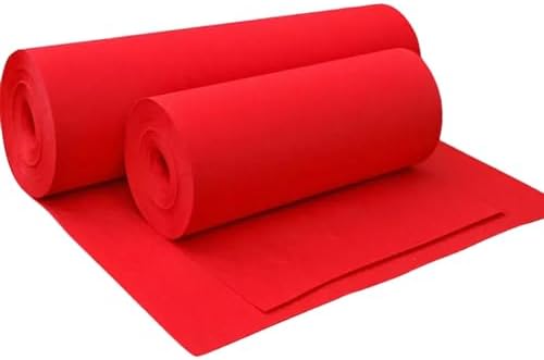 2mm Thick Red Wedding Aisle Runner Disposable Carpet for Events