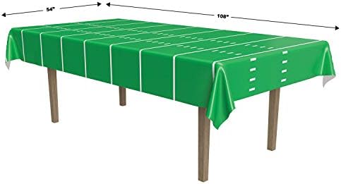 Beistle Game Day Football Tablecover 108x54