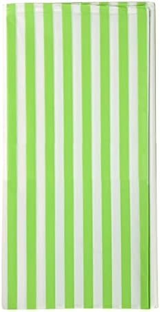 Retzjorv Vpang 2 Pcs Striped Plastic Tablecloths 1