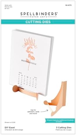 Spellbinders DIY Easel Etched Dies Metal