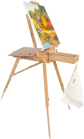 Jullian Paris Professional Half Box Easel Stand with Shoulder Strap