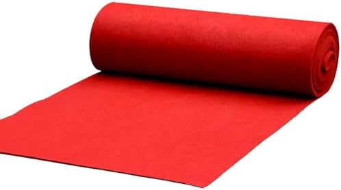 Red Wedding Carpet Runner Runway Rug 15m Wide