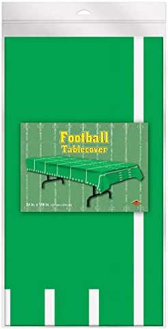 Beistle Game Day Football Tablecover 108x54