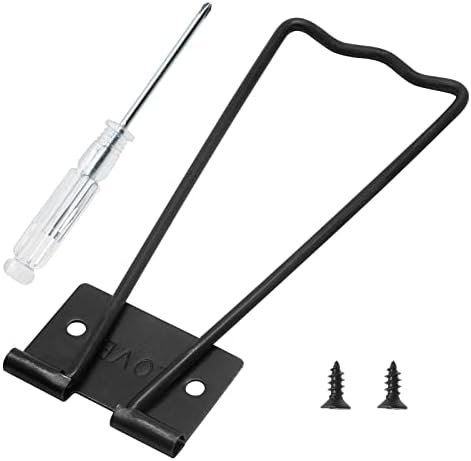 10 Pcs Black Iron Easel Back with Screws and Screwdriver