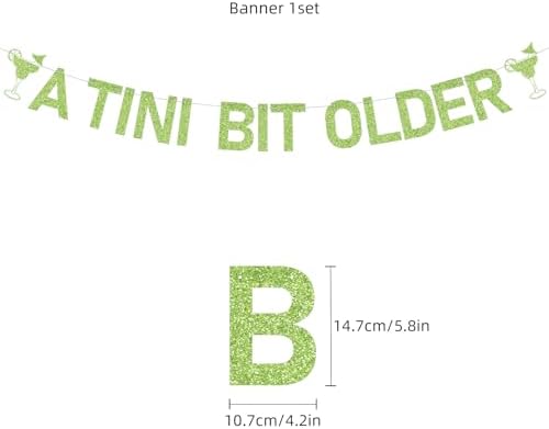 Martini Birthday Party Decorations Pack