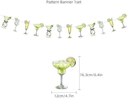 Martini Birthday Party Decorations Pack