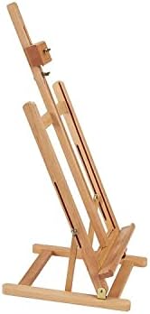 KINGART 38 High Wooden H-Frame Studio Easel