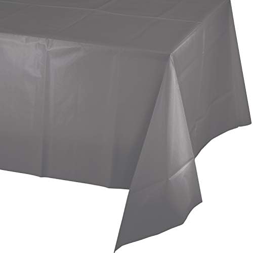Creative Converting Tablecover PL 54 x 108 Gray