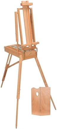 Jullian Paris Professional Half Box Easel Stand with Shoulder Strap