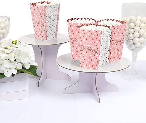 Big Dot of Happiness Birthday Popcorn Boxes Set of 12