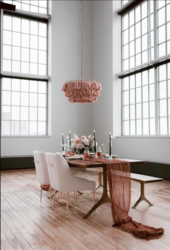 100ft Terracotta Orange Rust Cheesecloth Table Runners