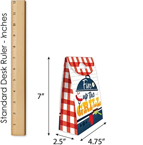 Fire Up the Grill Party Goodie Bags Set of 12