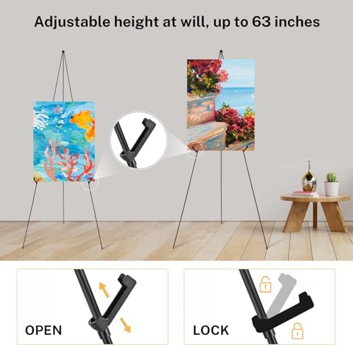 Magicfly 2 Pack Adjustable Easel Stand for Display