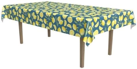 Beistle Lemon Design Holiday Tablecover 1