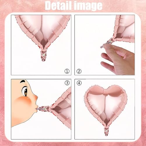 Engagement Party Decorations Rose Gold Set