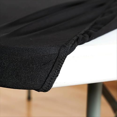 Stretchy Gray Table Cover for 8ft Tables
