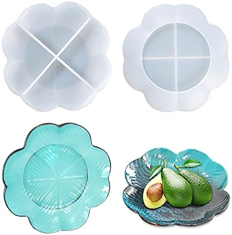 FineInno Resin Flower Tray Mold for DIY Crafts