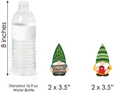 Big Dot of Happiness Garden Gnome Cut Outs - 24 Count DIY Party Supplies