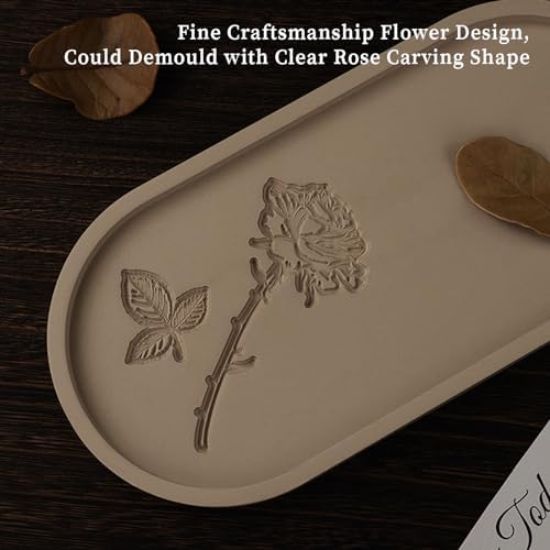 Wehous Oval Resin Casting Molds for DIY Crafts