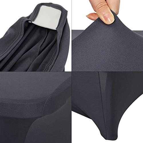 SweetEasy 8FT Stretch Spandex Table Cover Pack of 2