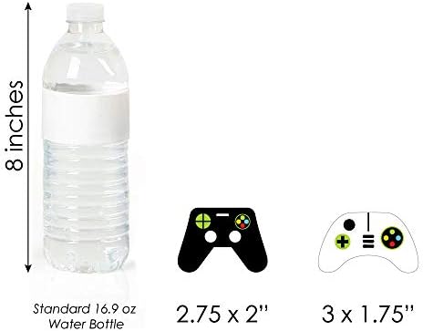 Game Zone DIY Pixel Party Cut Outs 24 Count