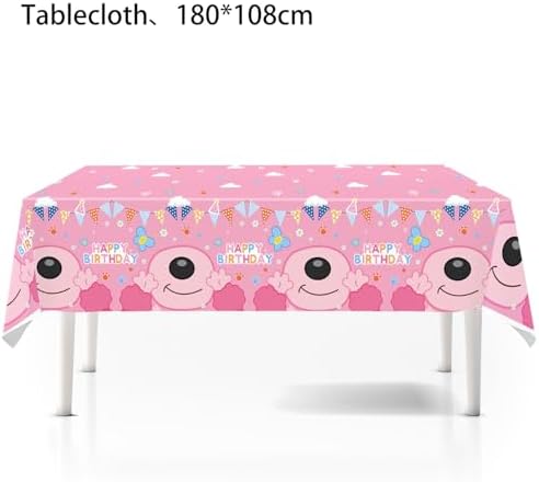 3Pcs Happy Birthday Tablecloth with Animal Theme