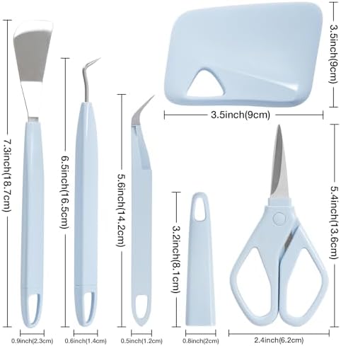 TORC Craft Weeding Tools Set 5Pcs Professional DIY Kit