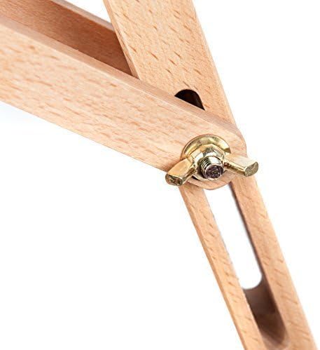 Mont Marte Floor Easel with Tilt Bech Wood