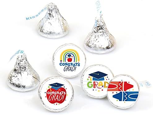 Big Dot of Happiness Graduation Candy Sticker Favors