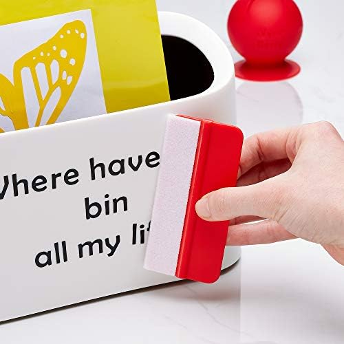 iVyne Plastic Squeegee with Soft Felt Cloth for Cricut Crafting