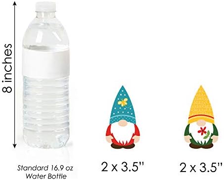 Big Dot of Happiness Garden Gnome Cut Outs - 24 Count DIY Party Supplies