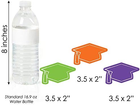 Hats Off Grad - 24 Count DIY Cut Outs for Party