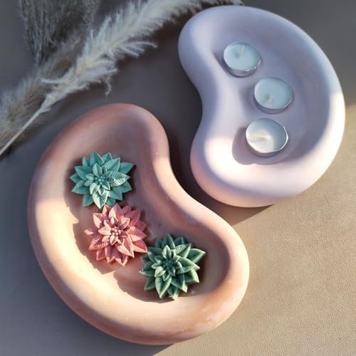 Wehous Resin Casting Molds with Bean Shape Design