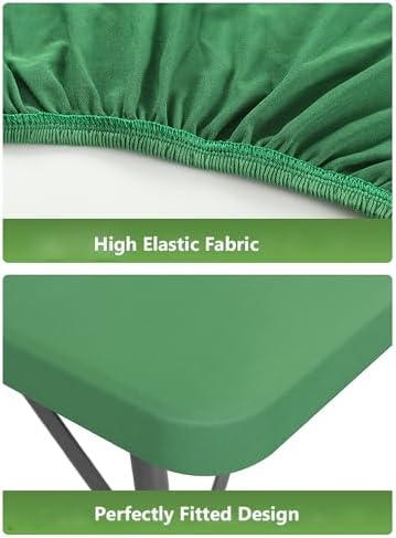Stretchy Gray Table Cover for 8ft Tables