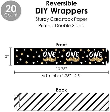 Big Dot of Happiness 1st Birthday Party Favor Kit - 100 Pieces