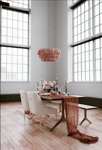 40ft Terracotta Cheesecloth Table Runner Boho Wedding Decor