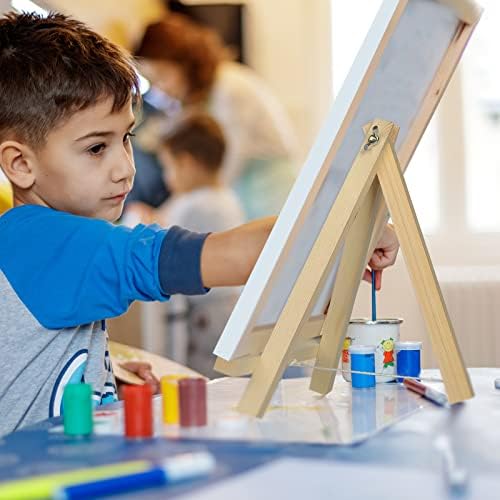 Kinlink 9 Inch Tall Wood Easels Set of 12 Display Stand
