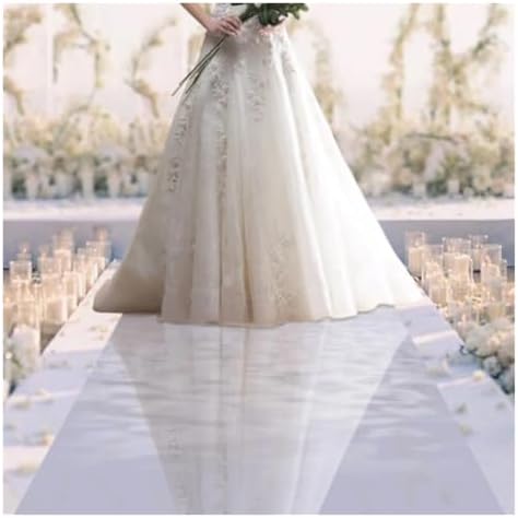 65x3ft Smooth Mirror Rug Aisle Runner Wedding Decor
