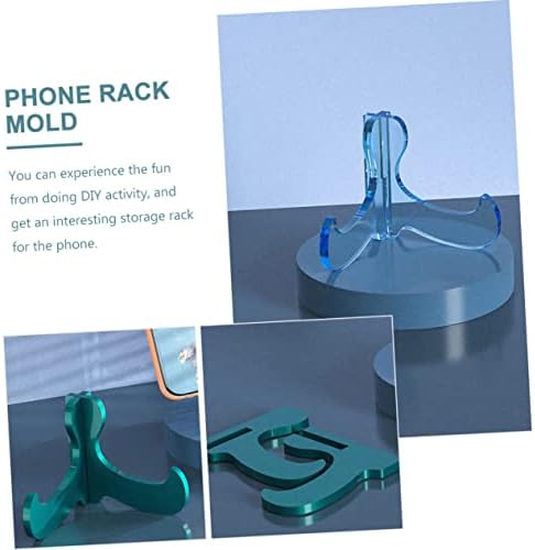 3pcs Cell Phone Easel Mold Silicone DIY Holder Stand