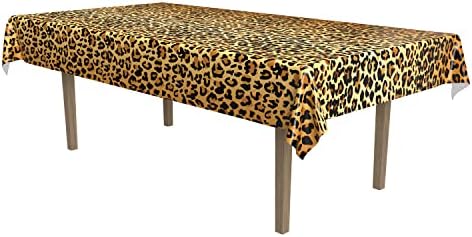 Beistle Leopard Print Table Cover 1